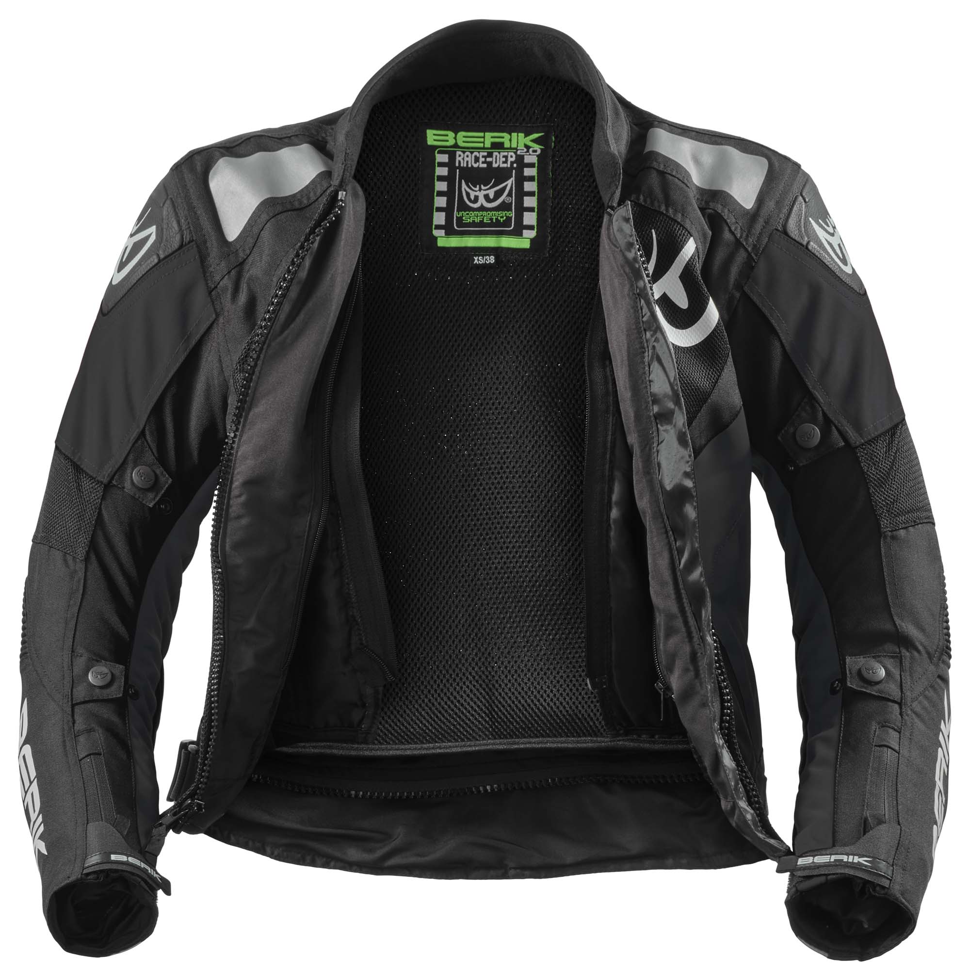 Berik Vephe Damen Motorrad Textiljacke schwarz 42 Abbildung 4