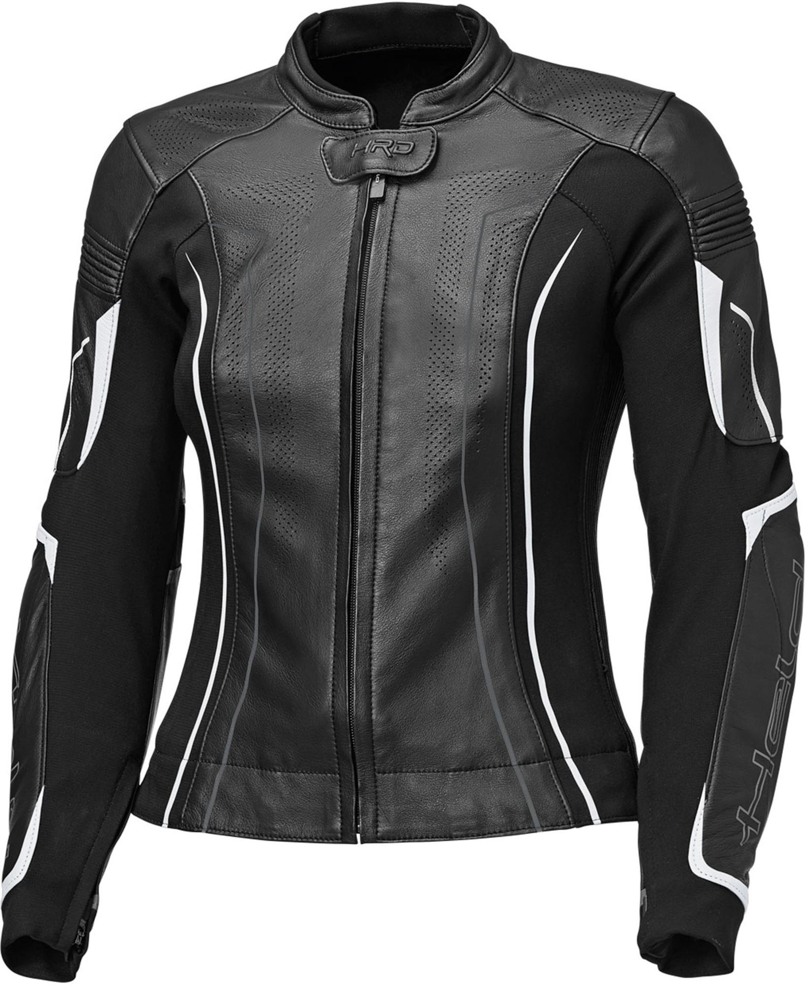 Held Debbie 3 Damen Motorrad Lederjacke schwarz/weiß 48 Abbildung 1