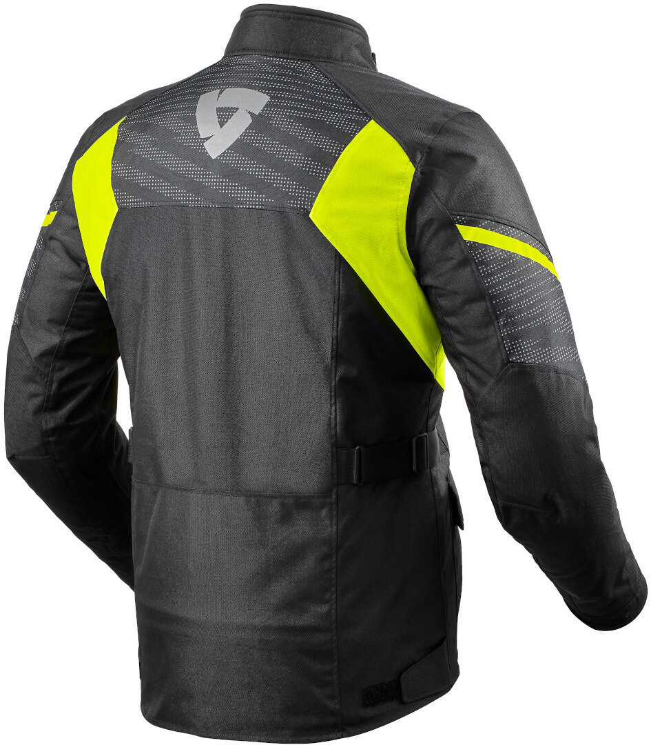 Revit Duke H2O Jachetă textilă pentru motociclete negru/galben S Figura 2