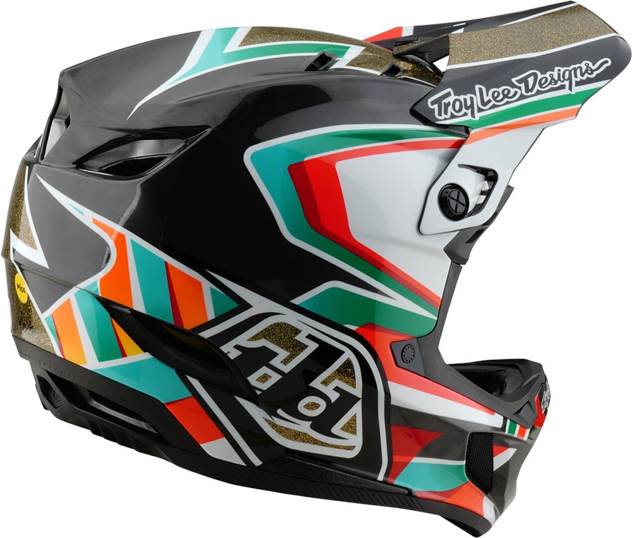 Troy Lee Designs D4 Mips Frames Cască de coborâre din carbon XXL (62/63) Figura 5
