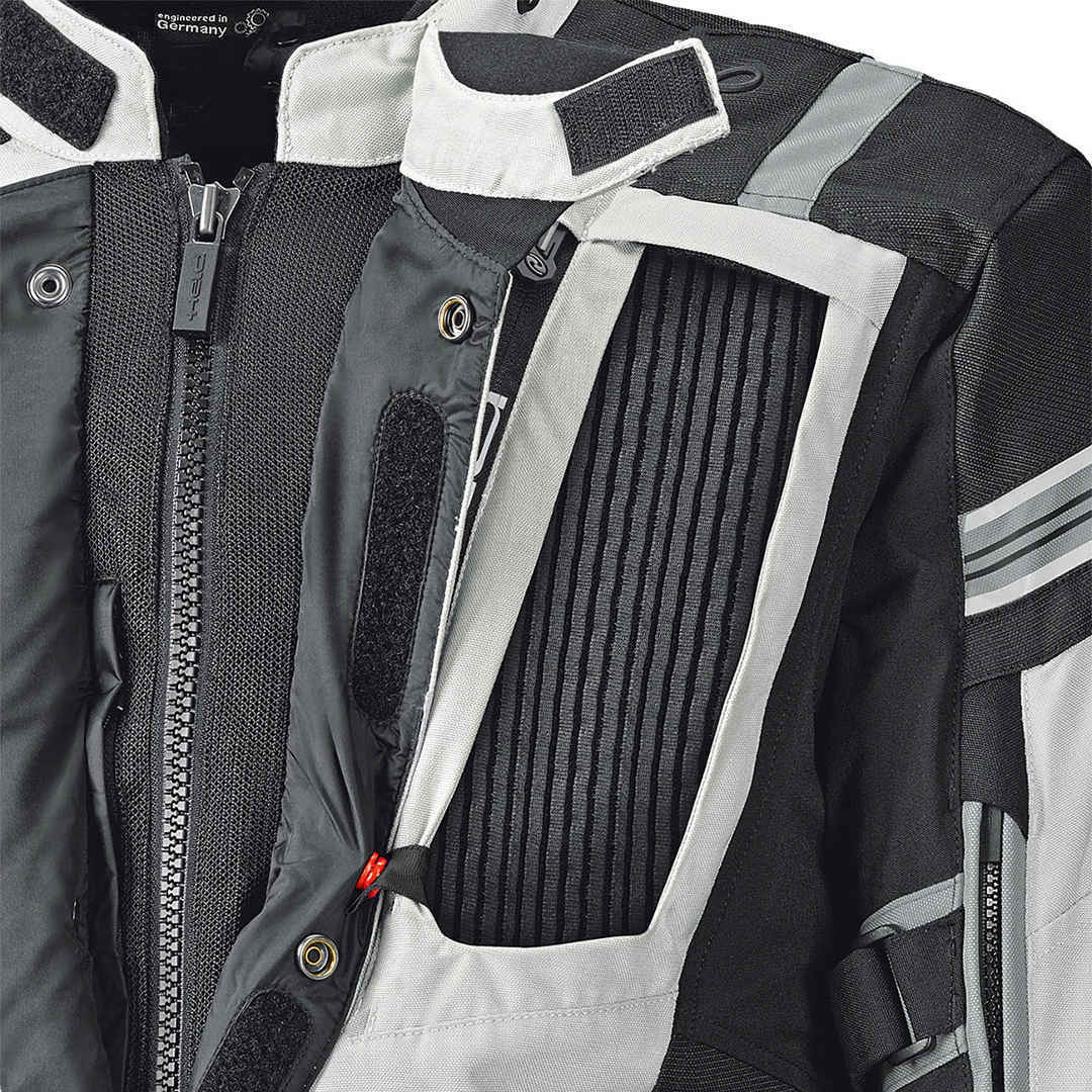 Held Hakuna II waterproof Motocycle Textile Jacket grey/orange M Figure 2
