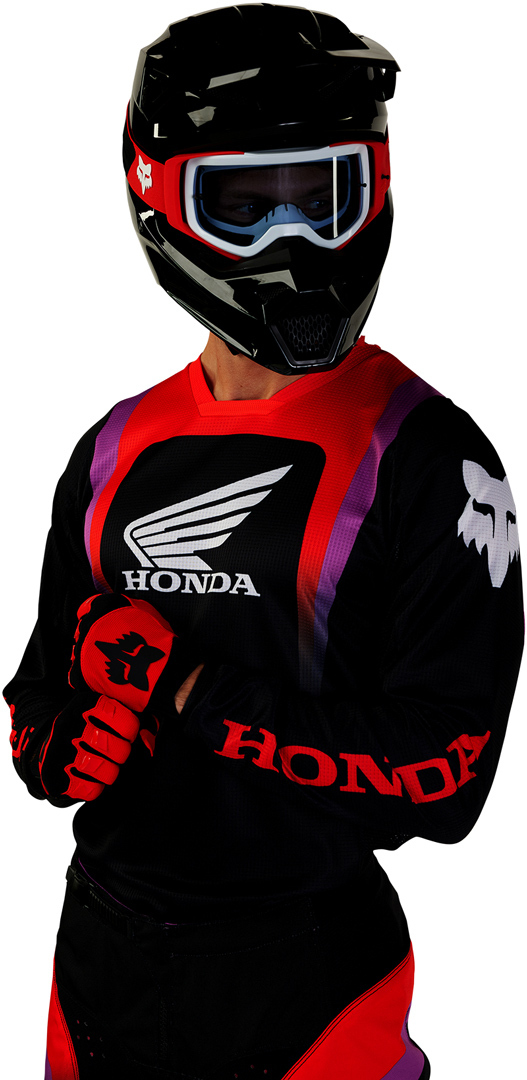 Side view of FOX 180 Honda 2023 Motocross Jersey