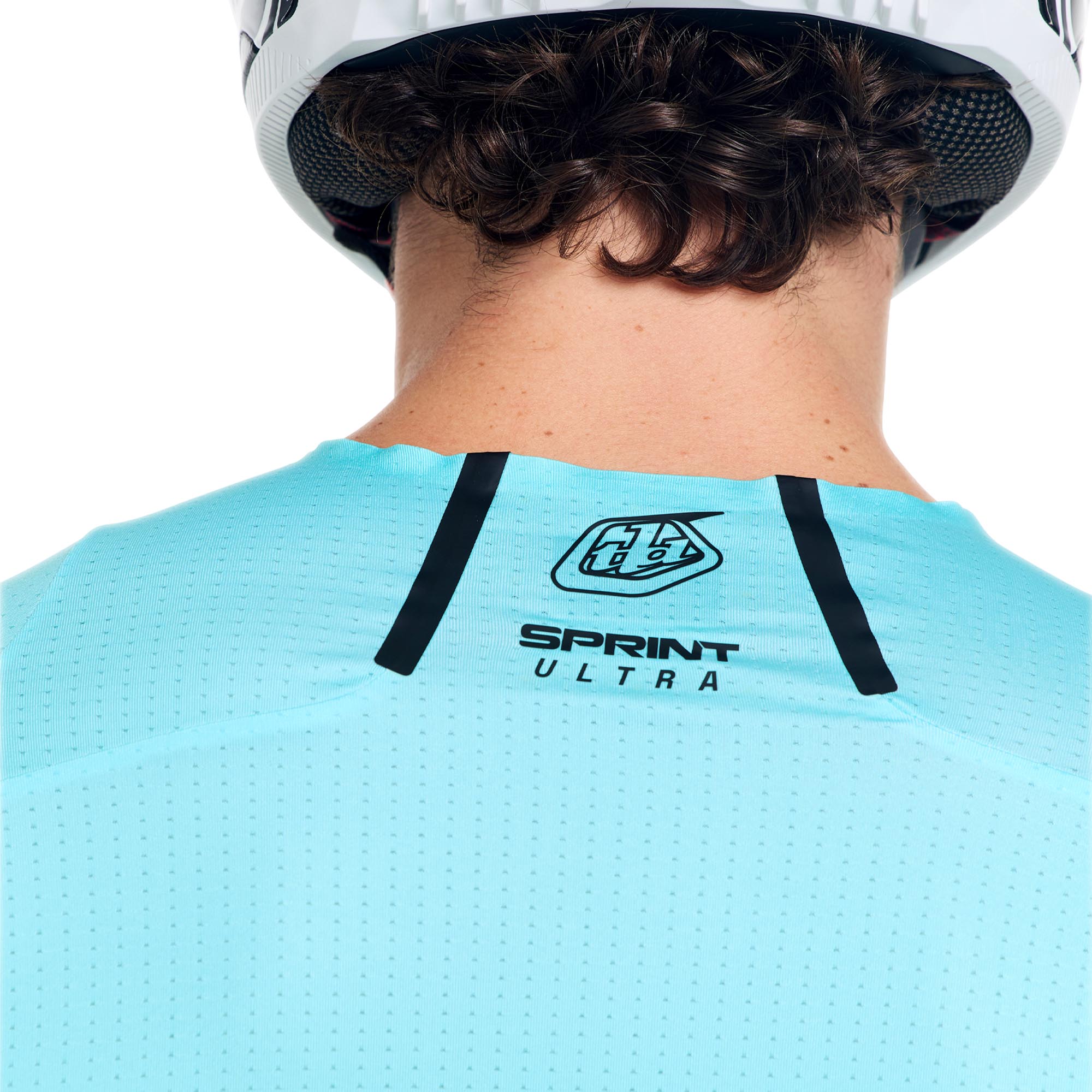 Side view of Troy Lee Designs Sprint Ultra LS Mono Bicycle Jersey