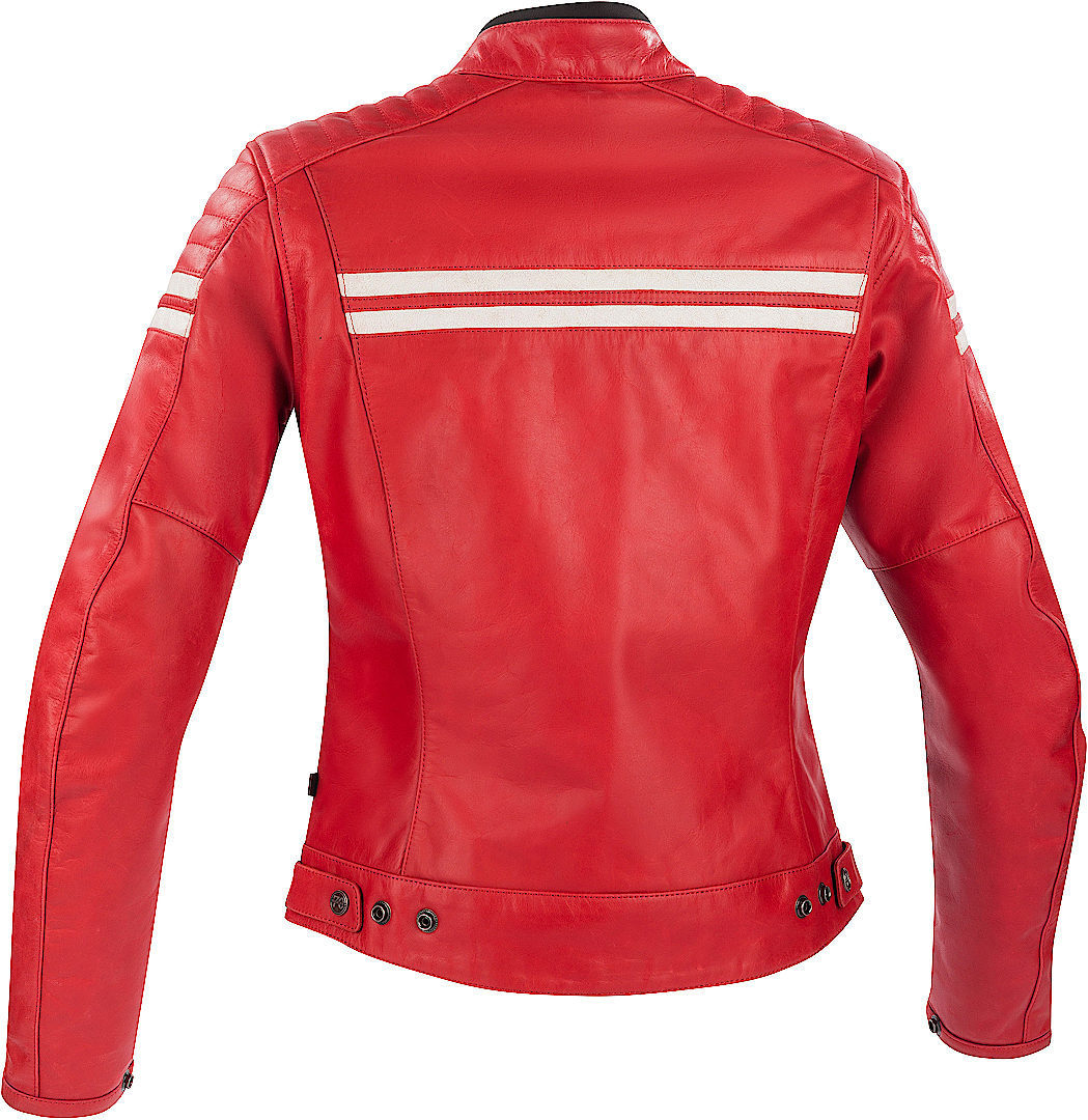 Segura Funky Damen Motorrad Lederjacke rot 48 Abbildung 2