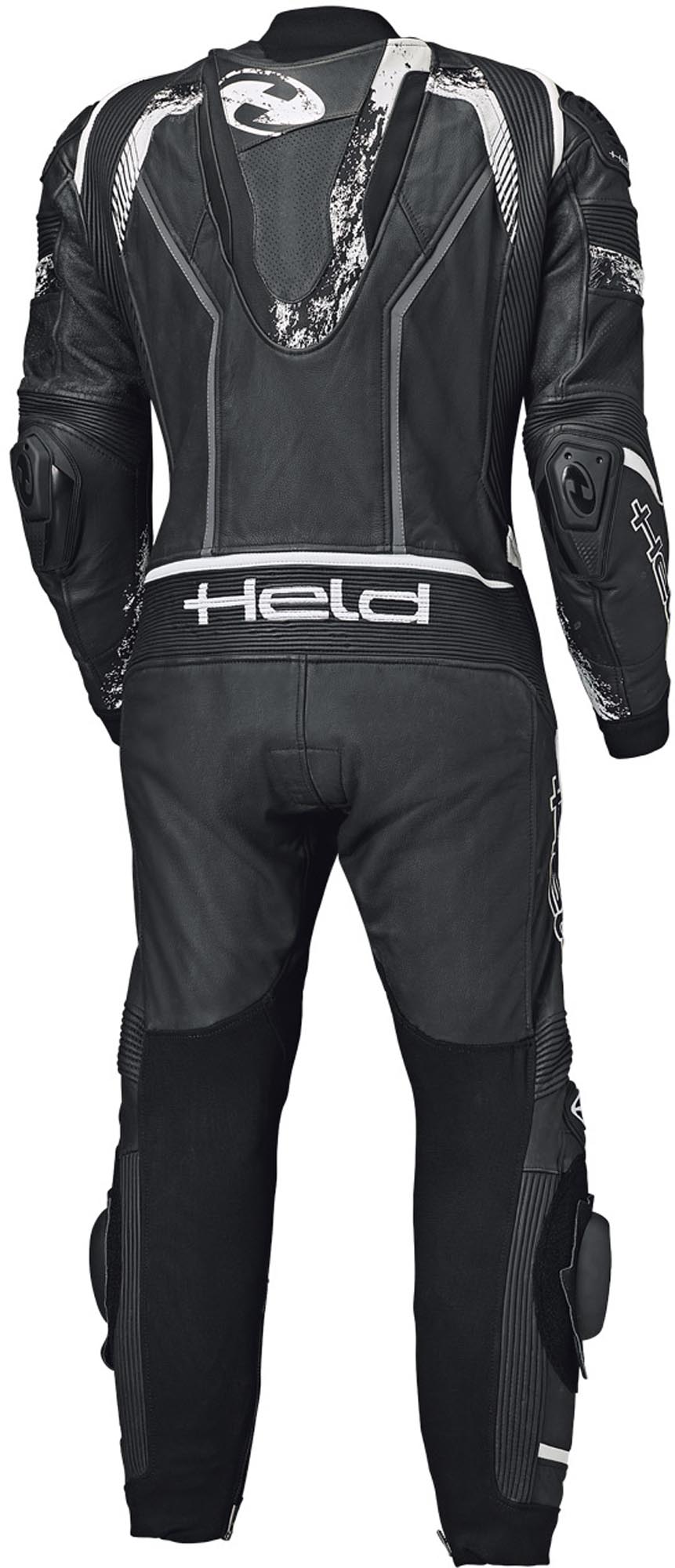 Held Brands Hatch One Piece Motorcycle Leather Suit black/white 52 Figure 2