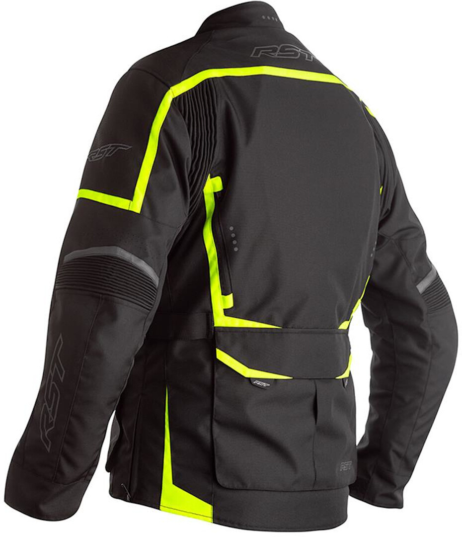 RST Maverick Motorfiets textiel jas zwart/neon 3XL Figuur 2