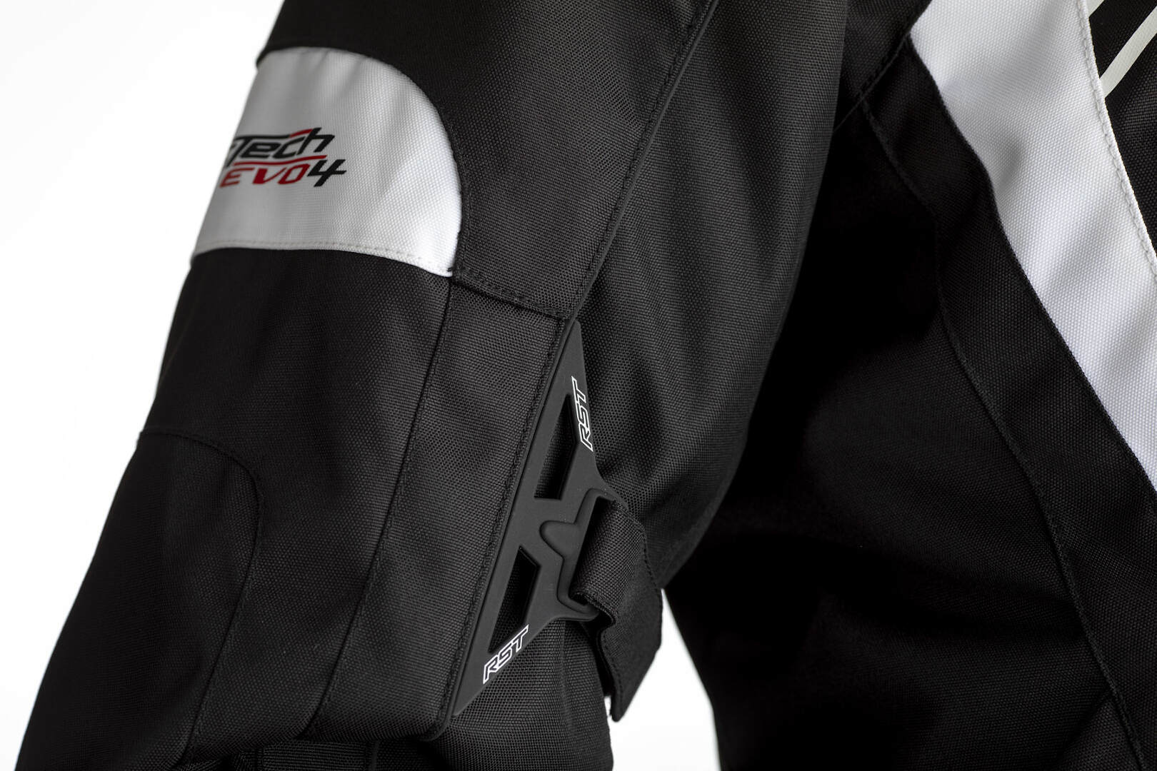 RST Tractech EVO 4 Motorrad Textiljacke schwarz/weiß L Abbildung 5