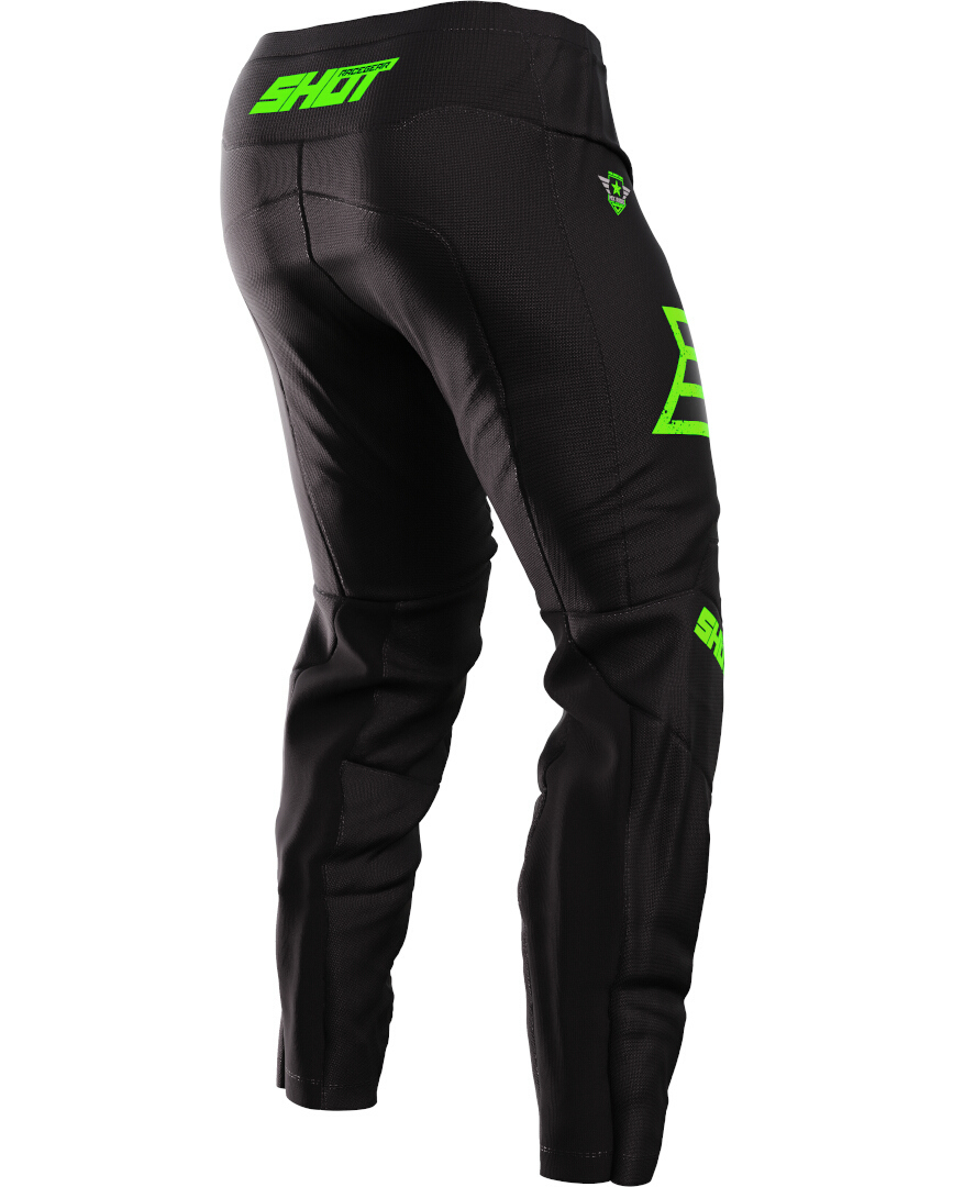 Shot Devo Army Pantaloni Motocross nero/verde 34 Figura 2