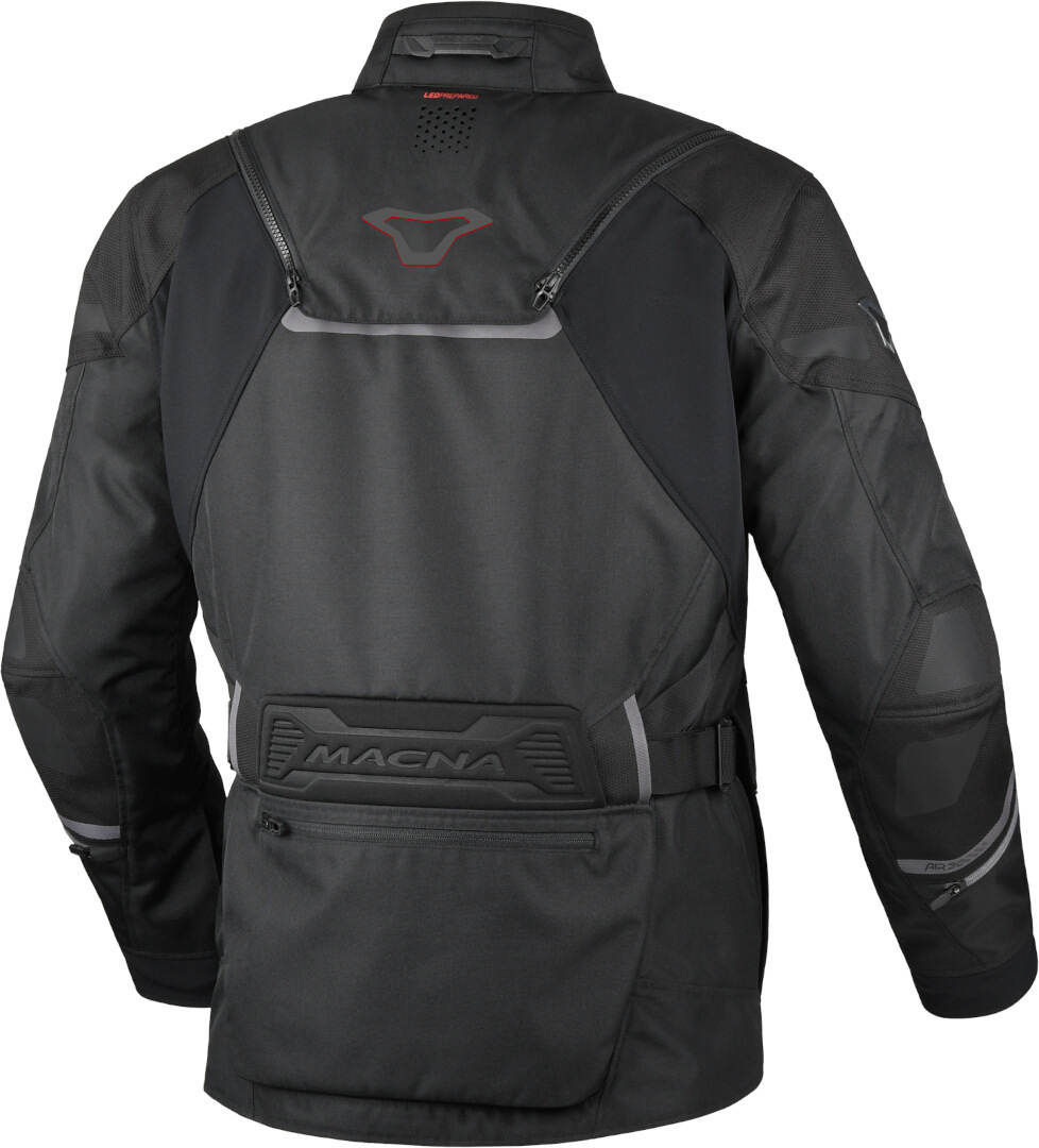 Macna Air Hybrid 2.0 vattentät motorcykel textil jacka svart M Figur 4