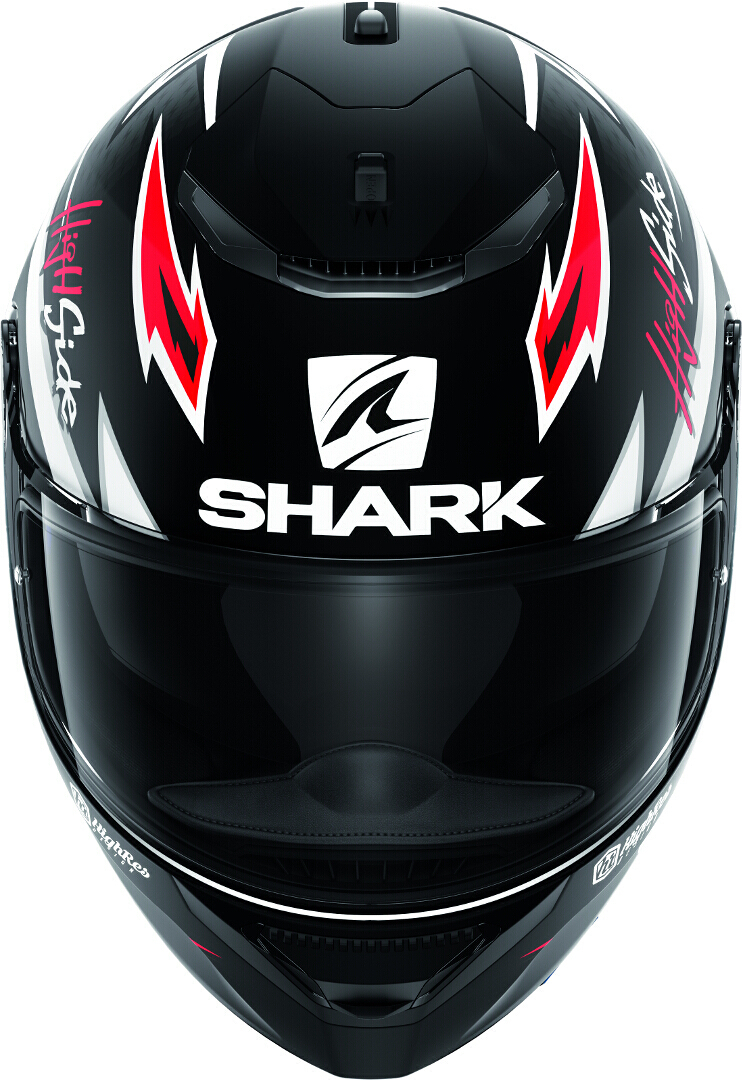 Shark Spartan Adrian Parassol Mat Casco nero/argento/rosso L (59/60) Figura 2