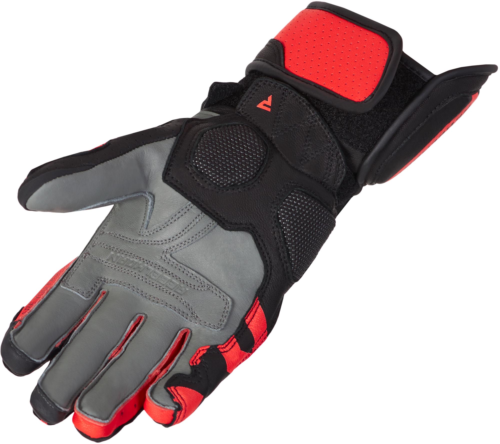 Rebelhorn Fighter Motorcycle Gloves black/red 4XL Figure 3