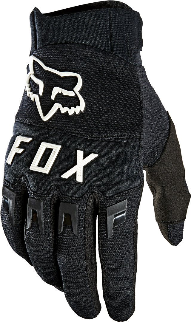FOX Dirtpaw Mănuși de motocross alb/negru S Figura 1