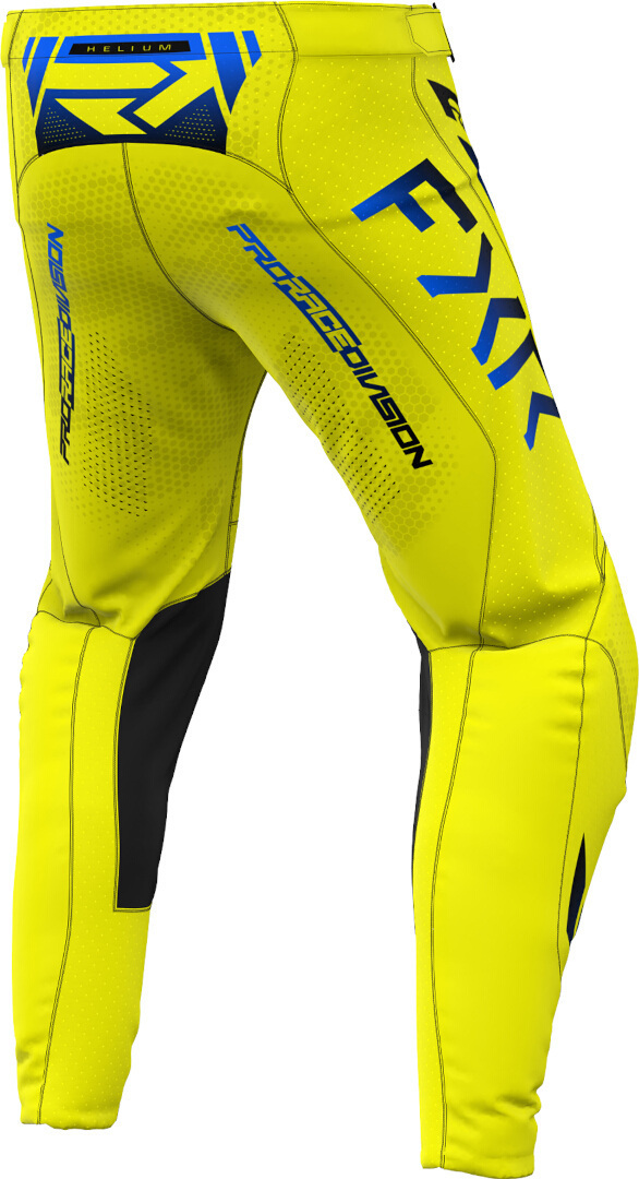 FXR Helium 2025 Motocross Byxor gul/blå 30 Figur 2