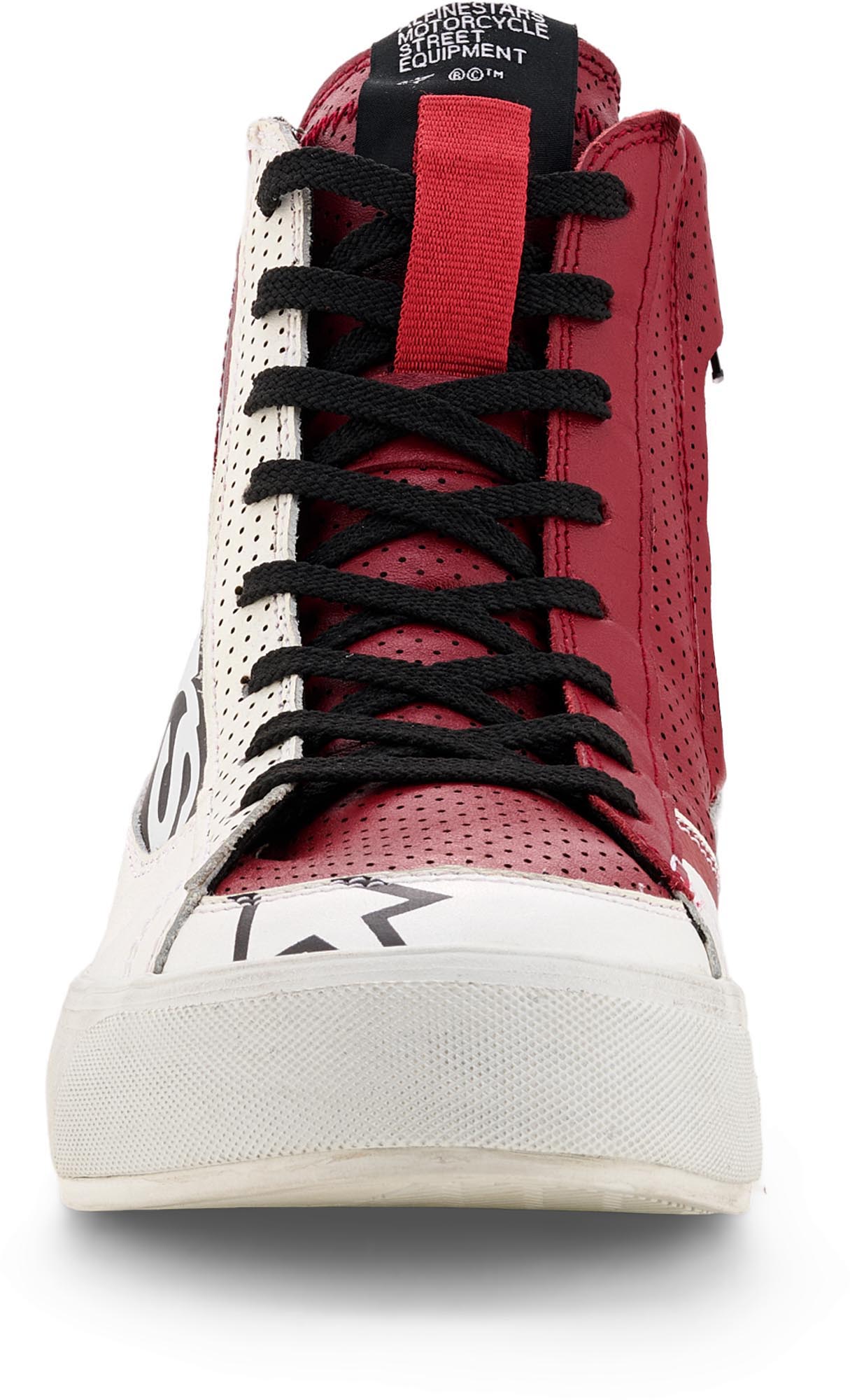 Alpinestars Stella Stated Flair レディースバイクシューズ 白/赤 5,5 図2