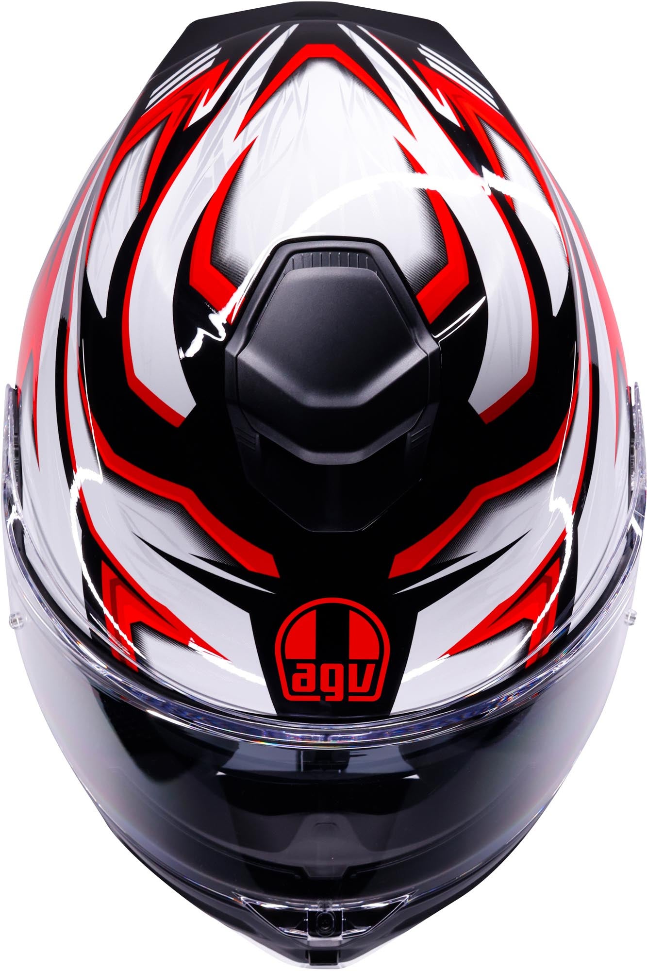 AGV K5 Zenithar Hjälm svart/vit/rött L (59/60) Figur 7