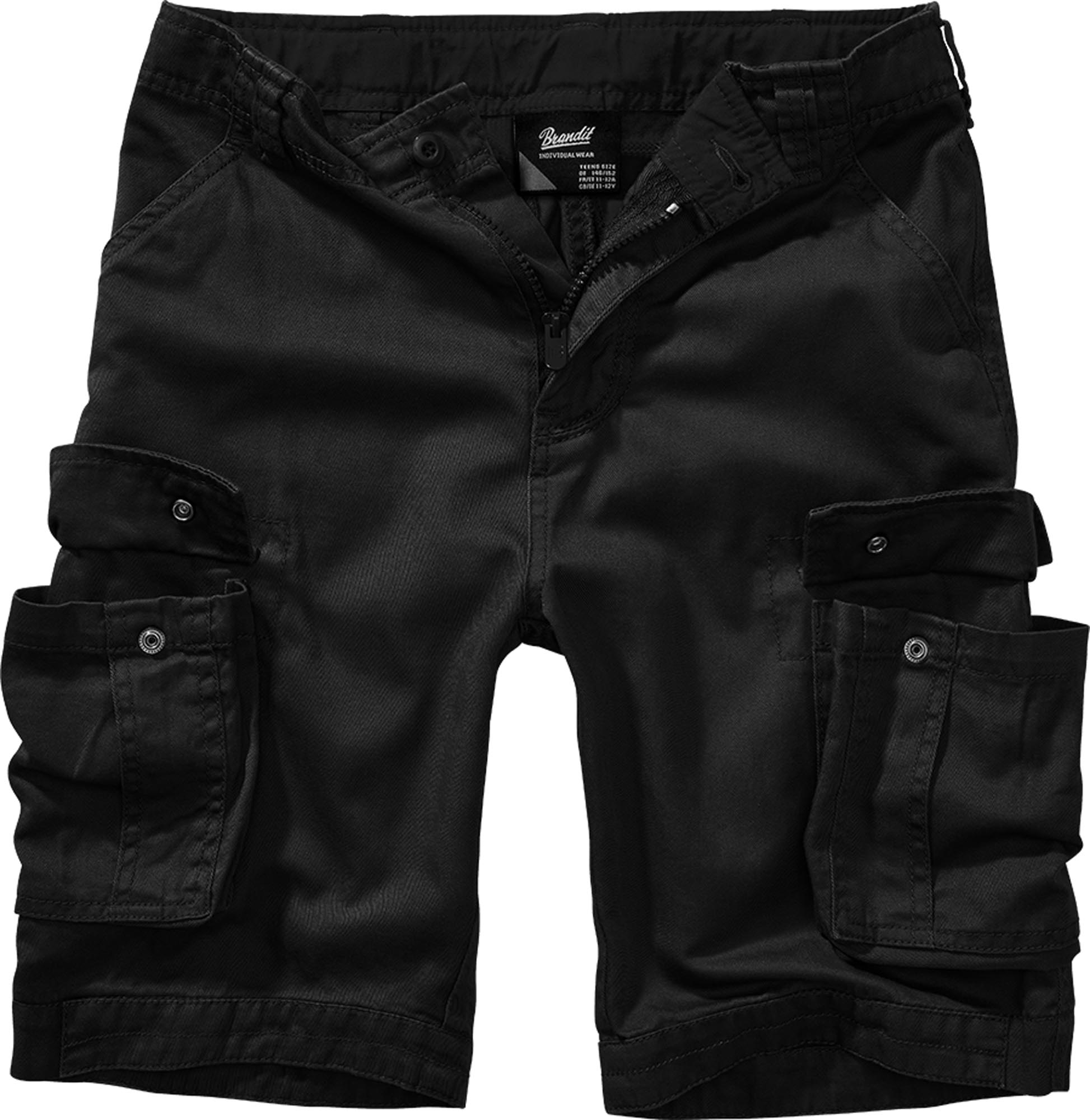 Brandit Urban Legend Kinder Shorts schwarz 146-152 Abbildung 1