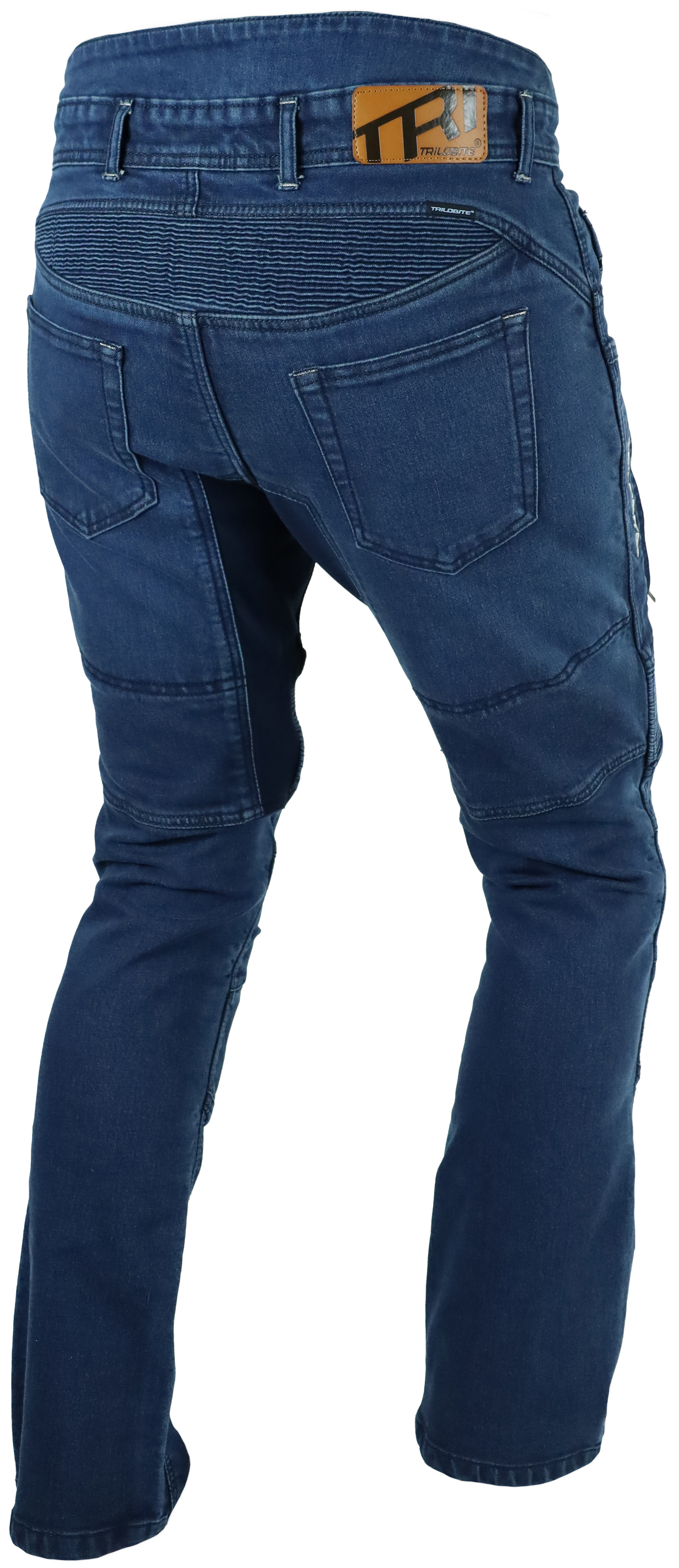Trilobite Parado AAAA Doublelayer Slim Motorcykeljeans blå 40/34 Figur 2