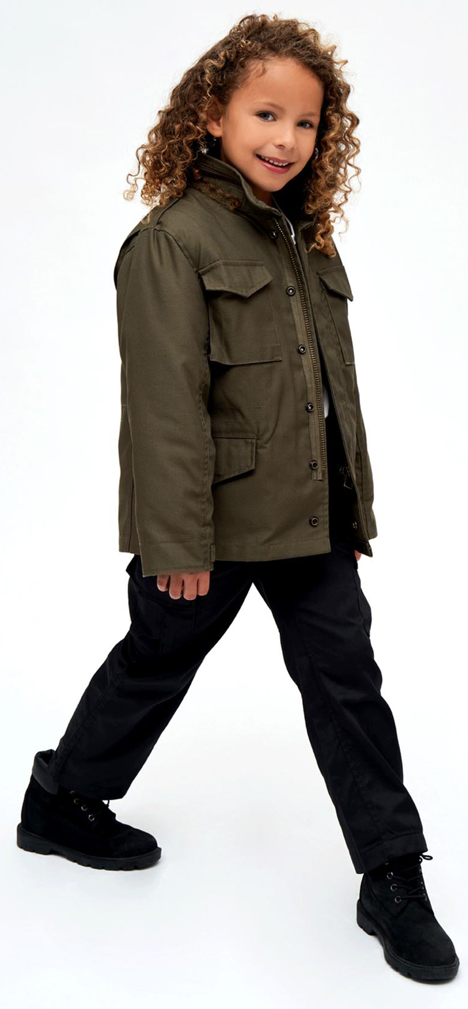 Brandit M65 Classic Veste pour enfants olive 170-176 Figure 5