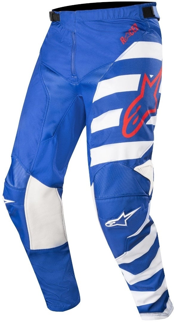 Alpinestars Racer Braap Motocross bukser blå/hvid 34 Figur 1