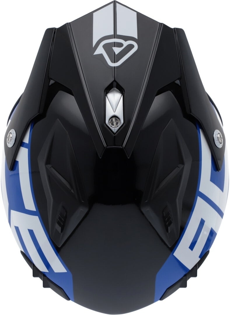 Acerbis Aria Sport Jet Helmet white/blue/red L (59) Figure 7