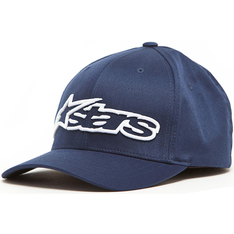 Alpinestars Blaze Flexfit 모자 파란색/주황색 S/M 그림 4