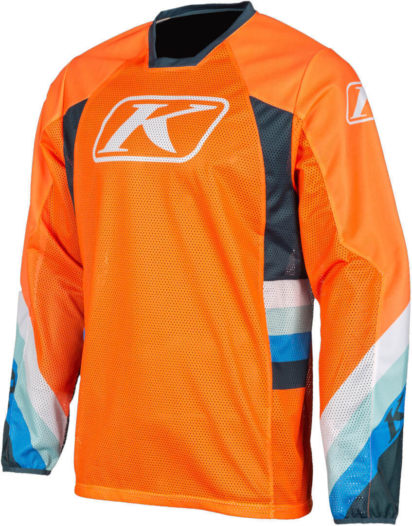 Klim Mojave 2023 Motorcross jersey oranje/wit/blauw XL Figuur 1