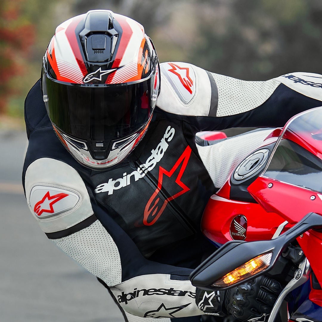 Alpinestars Supertech R10 Team Carbon Hjelm svart/rød/hvit XL (61/62) Figur 14