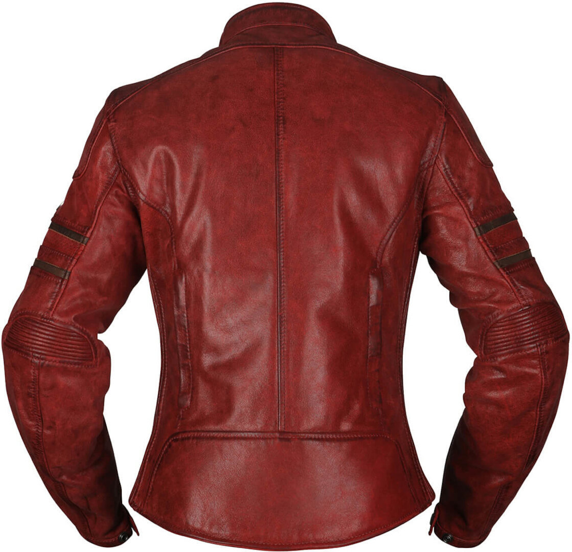Modeka Iona Ladies Motorcycle Leather Jacket red 46 Figure 2