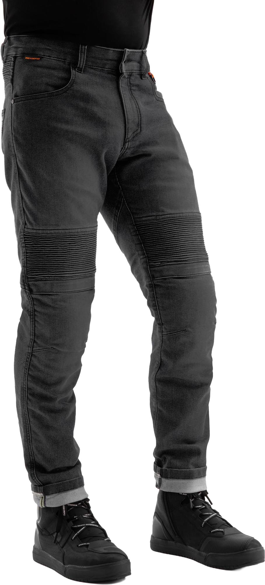 Rebelhorn Revolt Motorcykeljeans Sort 40 (32) Figur 3
