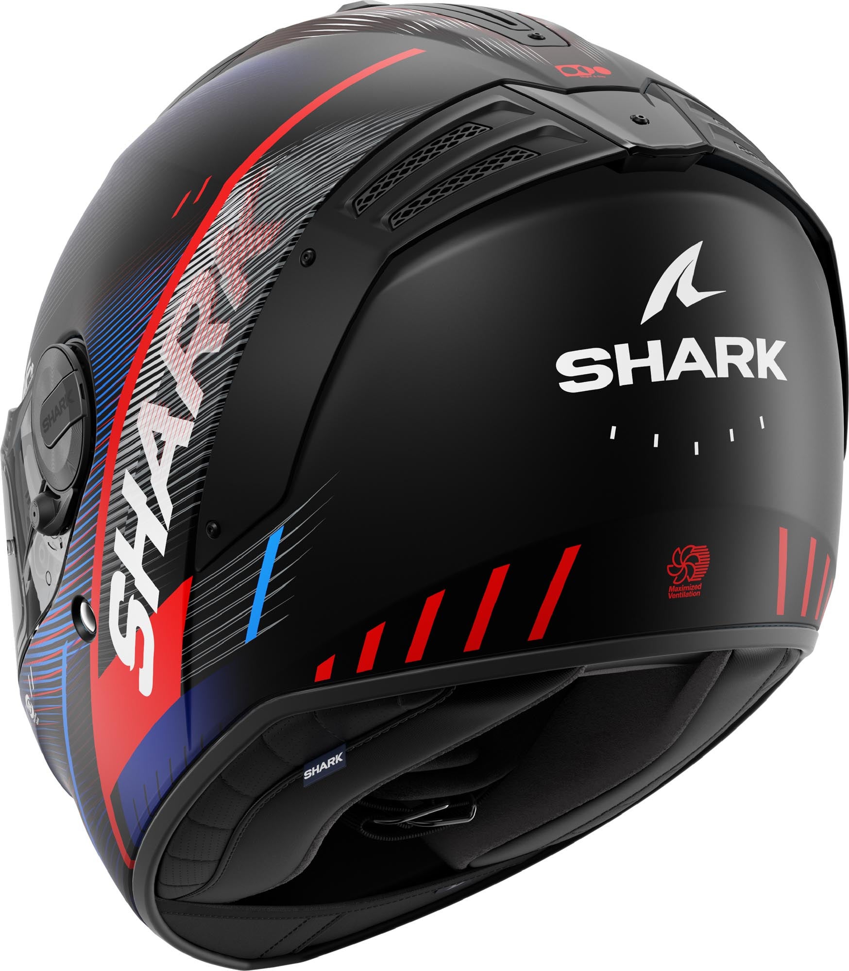 Shark Spartan RS Speed Tech Helm schwarz matt/rot/blau XXL (63/64) Abbildung 2