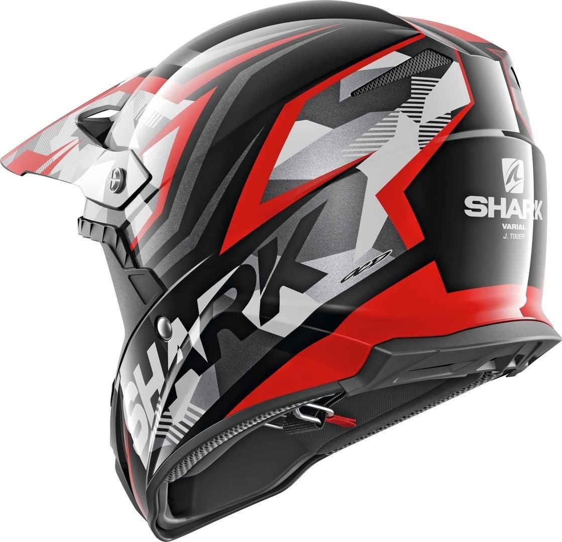 Shark Varial Replica Tixier Kask motocrossowy /Czerwony S (55/56) Rysunek 3