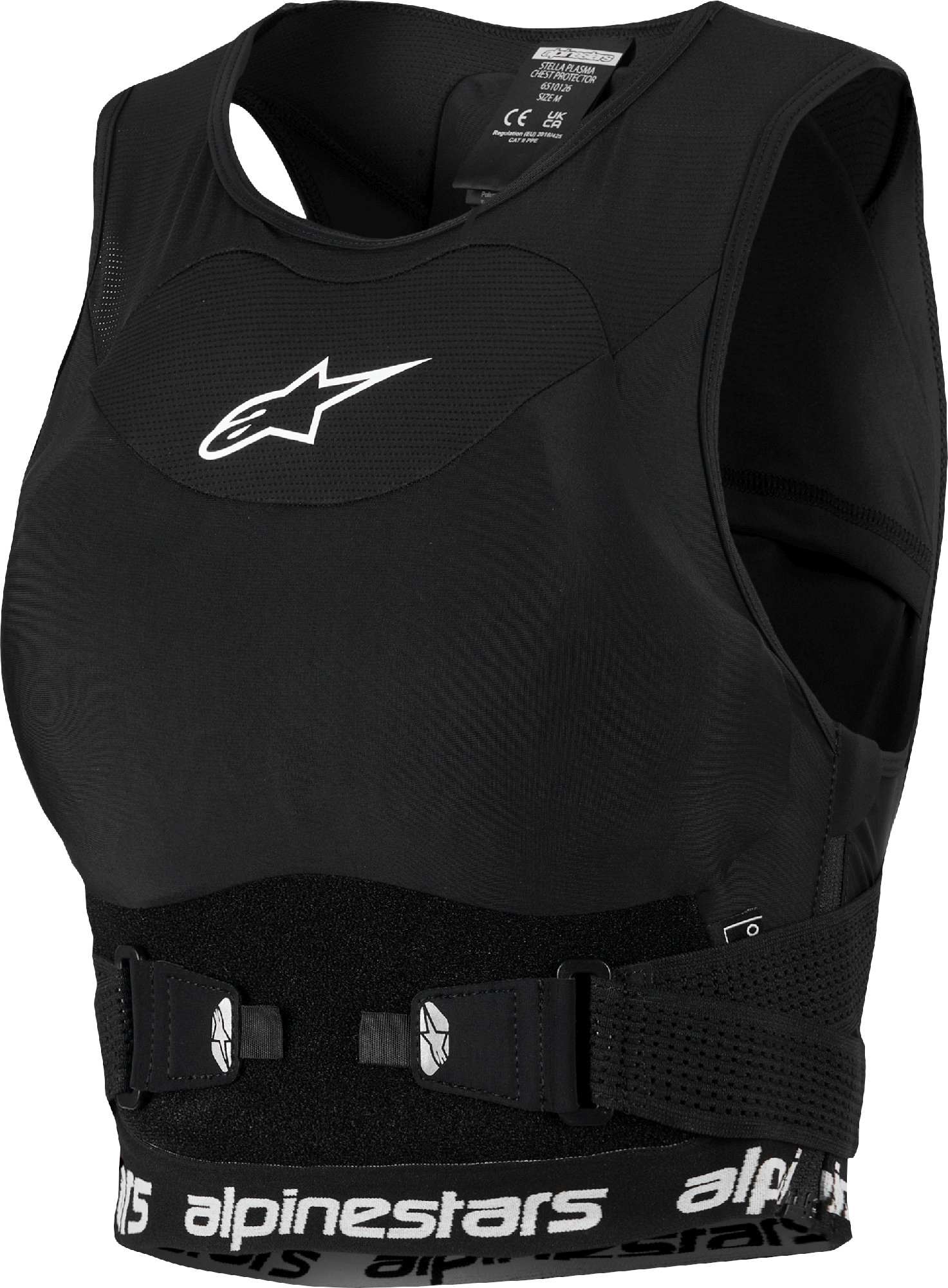 Alpinestars Stella Plasma レディースプロテクターシャツ 黒/白 M 図1
