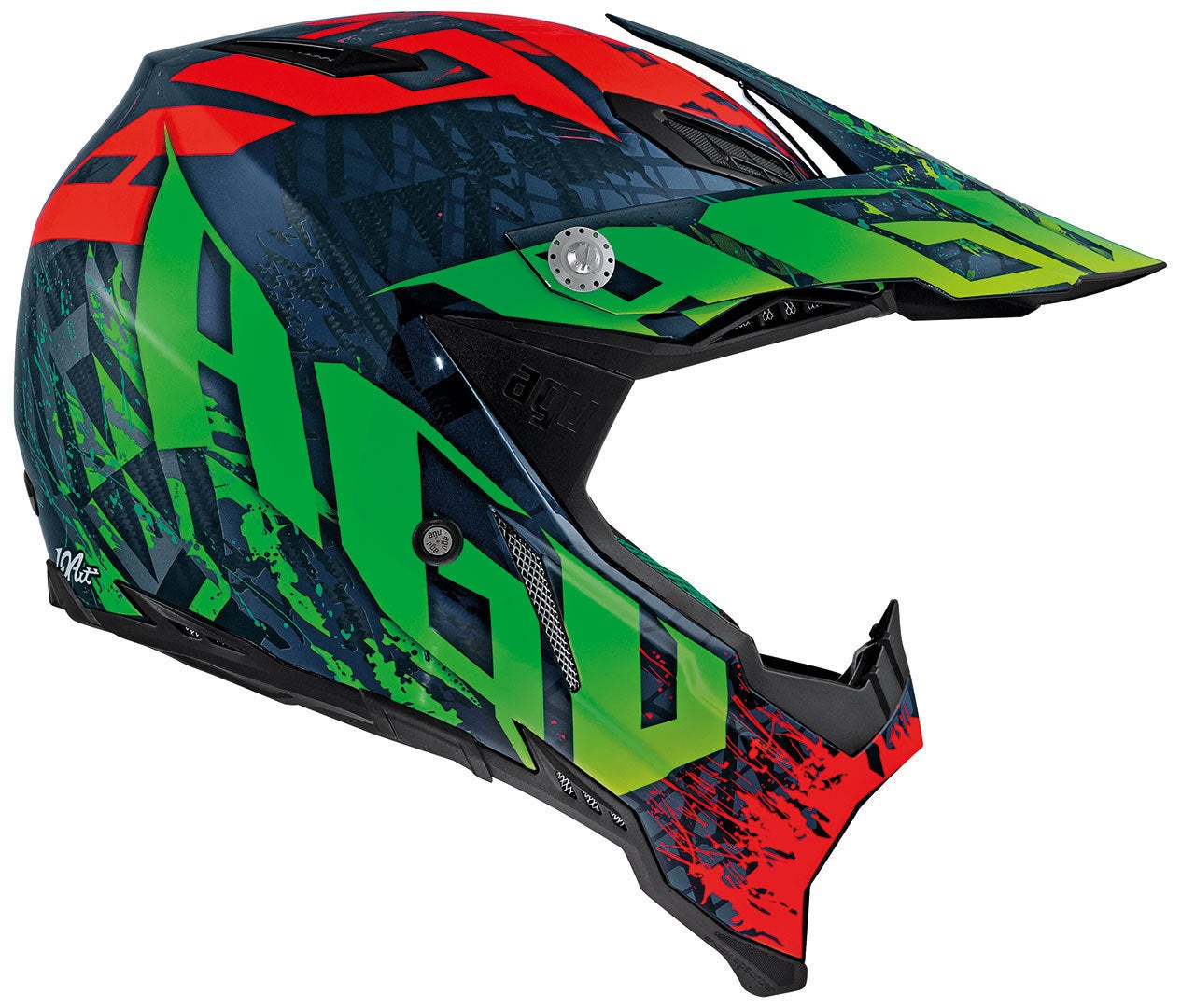 AGV AX-8 Carbon Nohander Casco de Motocross M (57/58) Figura 5