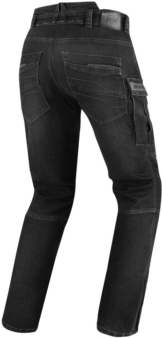 SHIMA Giro 2.0 Urban Motorcykel Jeans Sort Lang 38 Figur 2