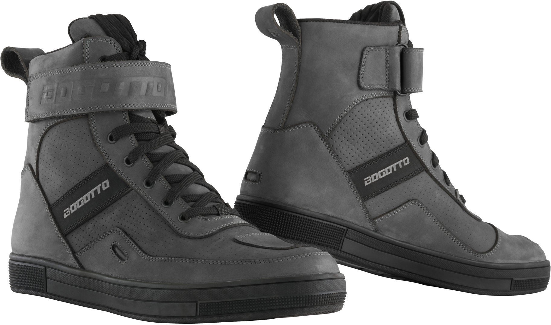Bogotto Denton perforated waterproof Motorcycle Shoes-image-827147010