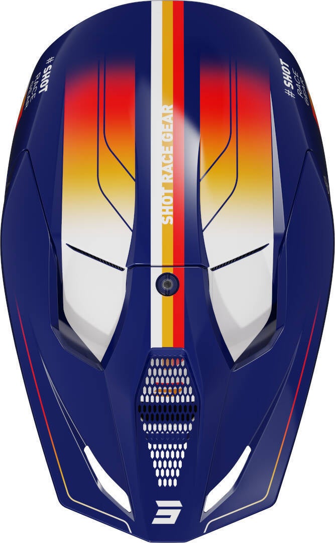 Shot Furious Aim Capacete de Motocross azul/vermelho/branco S (55/56) Figura 3