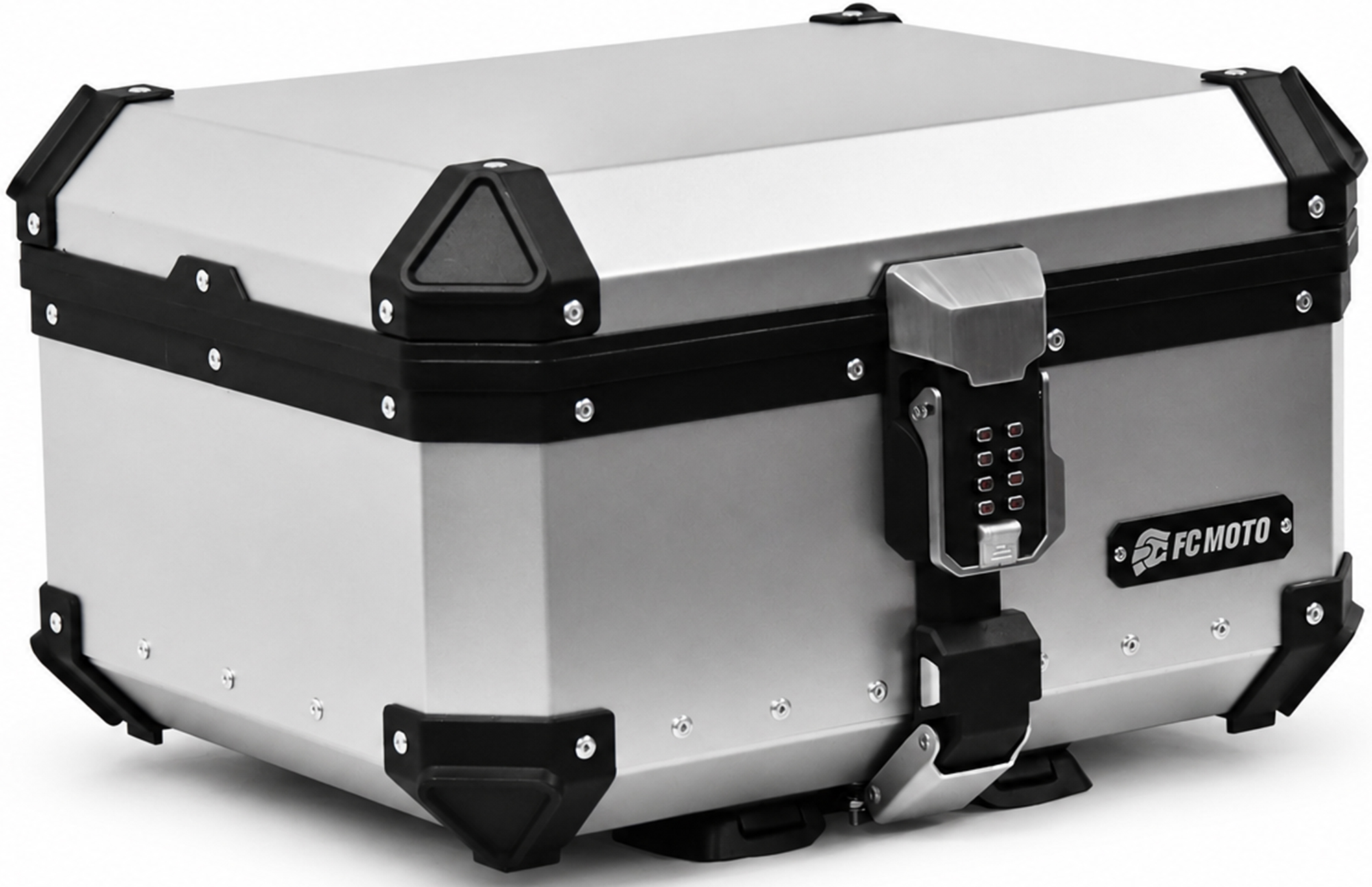 FC-Moto Terreno X FLEX 38 L Keyless Alu Topcase/Sidofodral Silver Figur 3