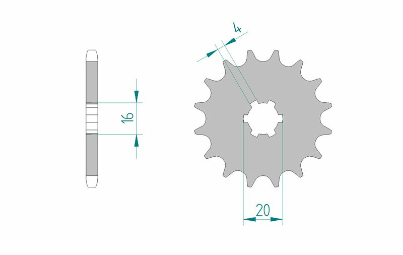 AFAM Pignone standard in acciaio 28200 - 428 Figura 1