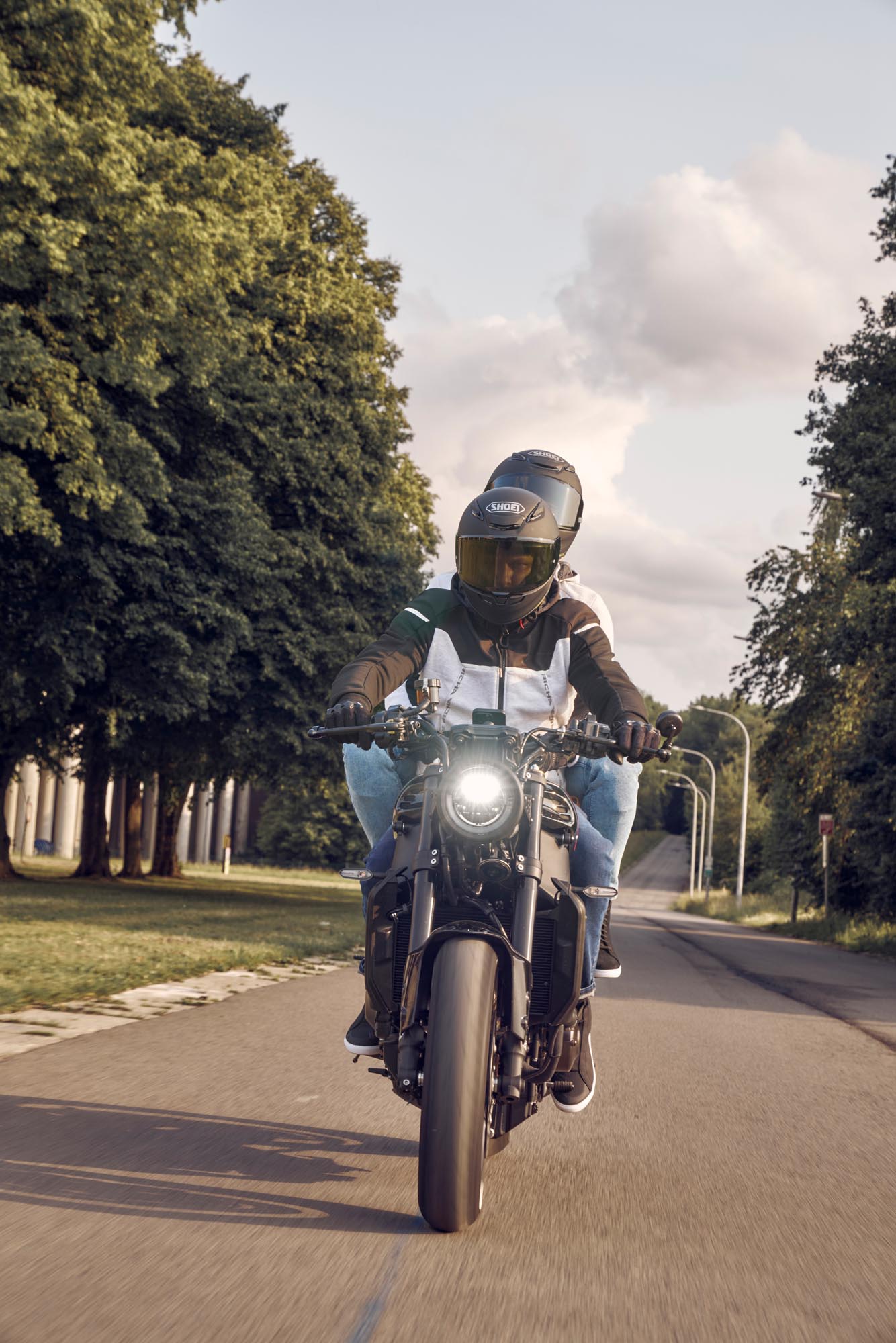 Richa Stradale Motoristični pulover s kapuco siva XL Slika 5