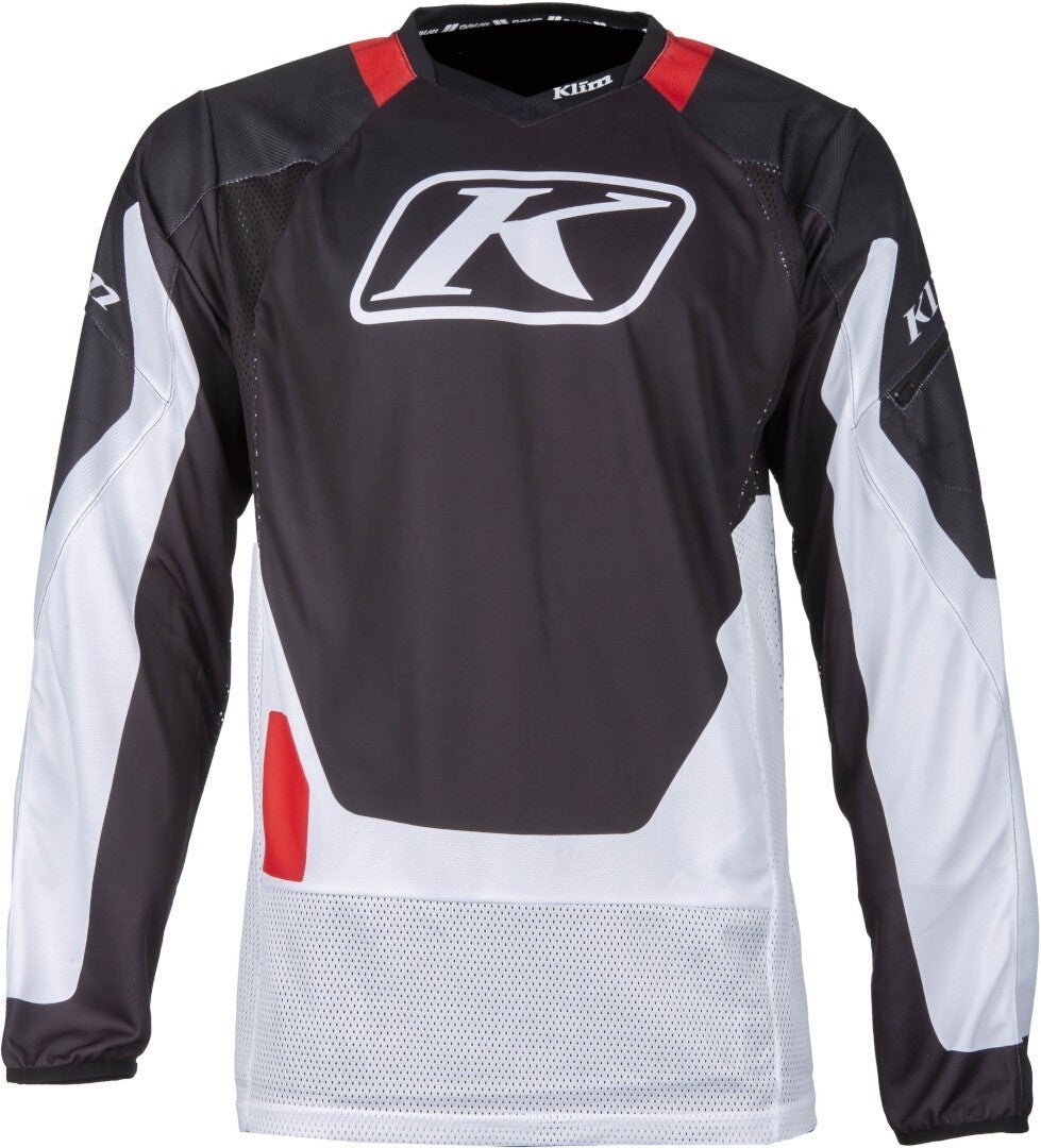 Klim Dakar 2025 Motocross Jersey black/white/red L Figure 2