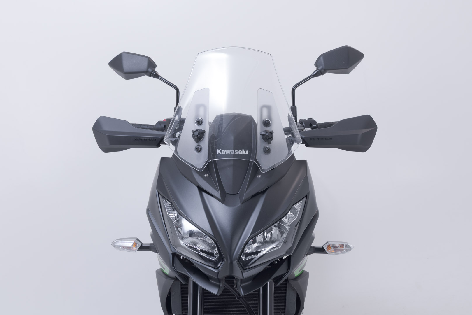 Kit SW-Motech Sport de protecție de mână - Negru. Kawasaki Versys 650 (07-21). Figura 2
