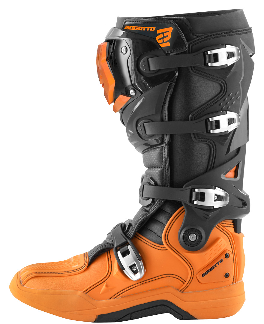 Bogotto MX-7 G Motocross støvler orange/sort 45 Figur 2