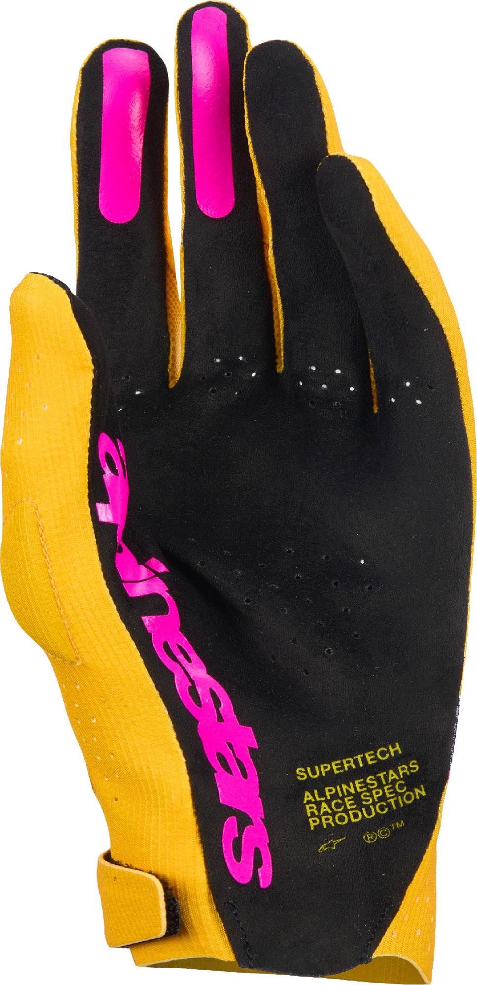 Alpinestars Supertech 2026 Motocross handsker guld/sort 2XL Figur 2
