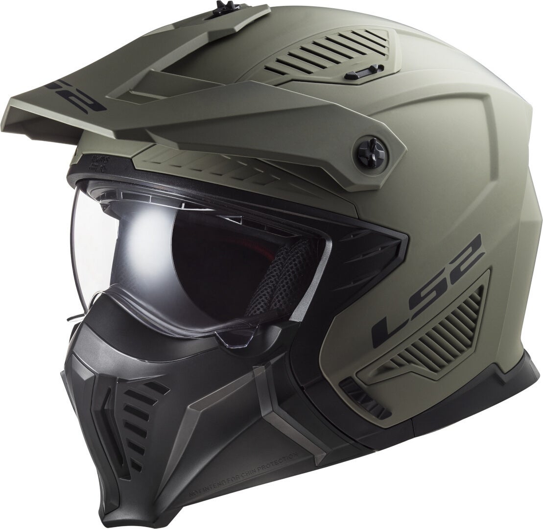 LS2 OF606 Drifter Trial Helm sand XL (61/62) Abbildung 1