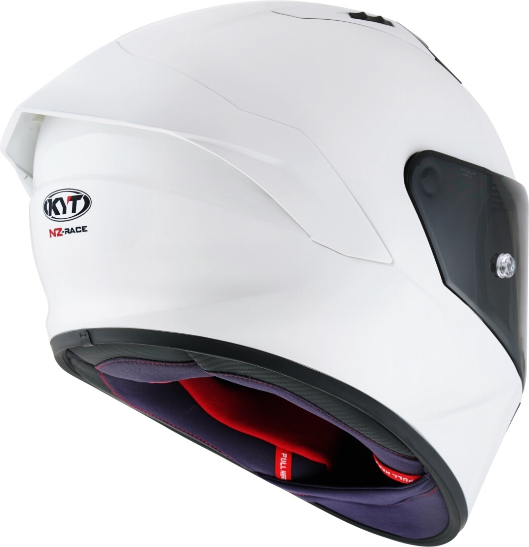 KYT NZ Race Plain Helm weiß M (57/58) Abbildung 7