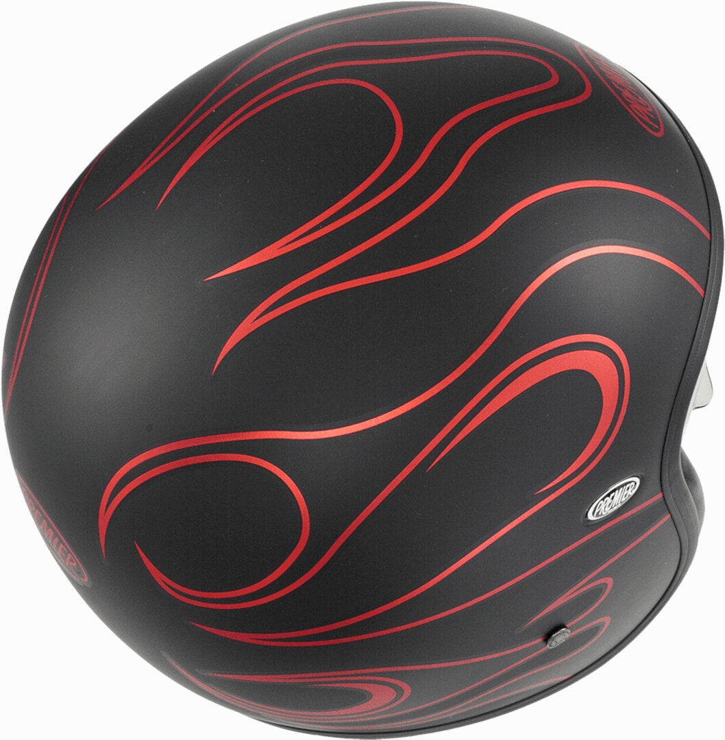 Premier Vintage FR Chromed BM Capacete a jato preto/vermelho XL (61) Figura 6