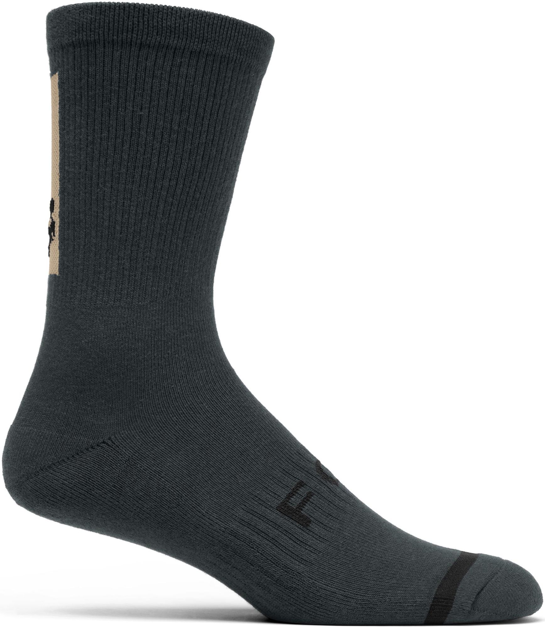 FOX 8" Defend Chaussettes de vélo Gris foncé L/XL Figure 1