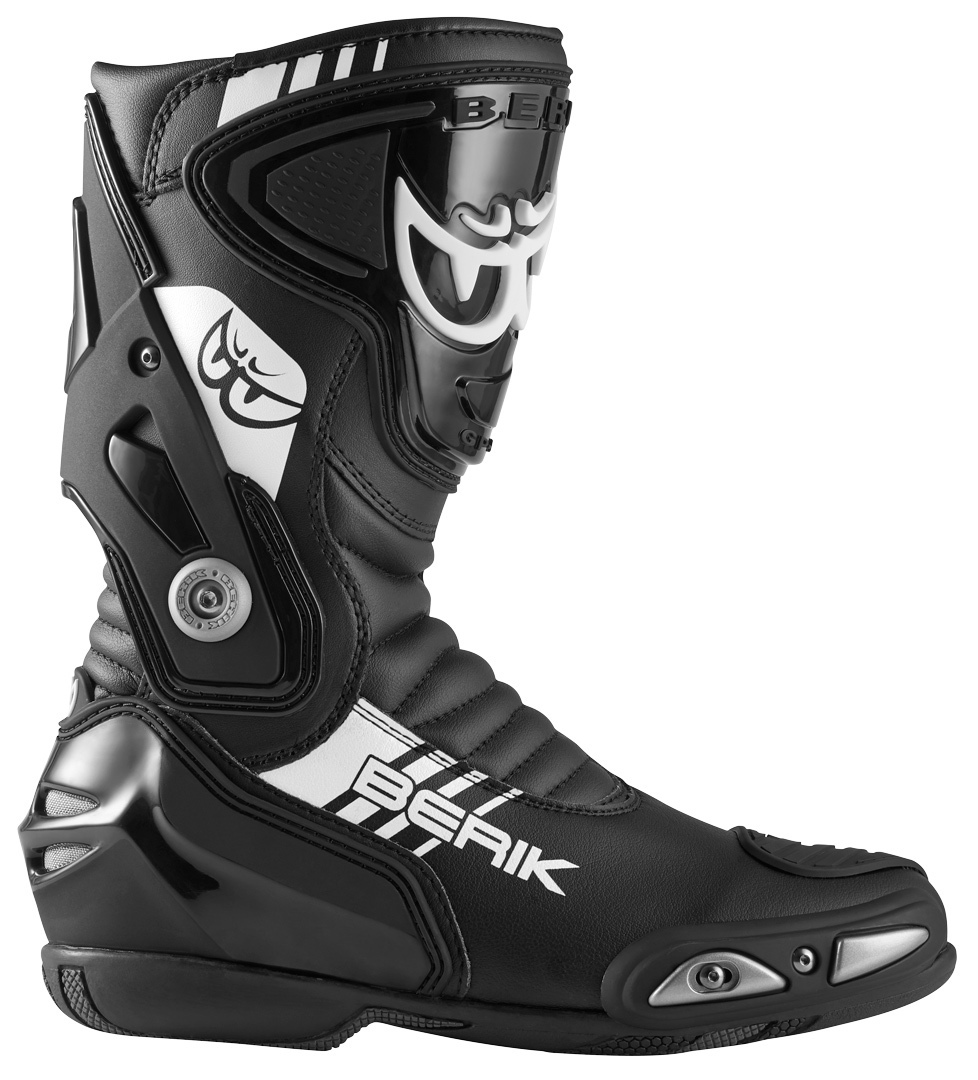 Berik Shaft 3.0 Motorcycle Boots black/white 41 Figure 5
