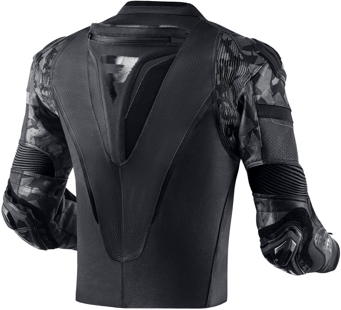Rebelhorn Rebel Motorcykelskinnjacka svart 54 Figur 2