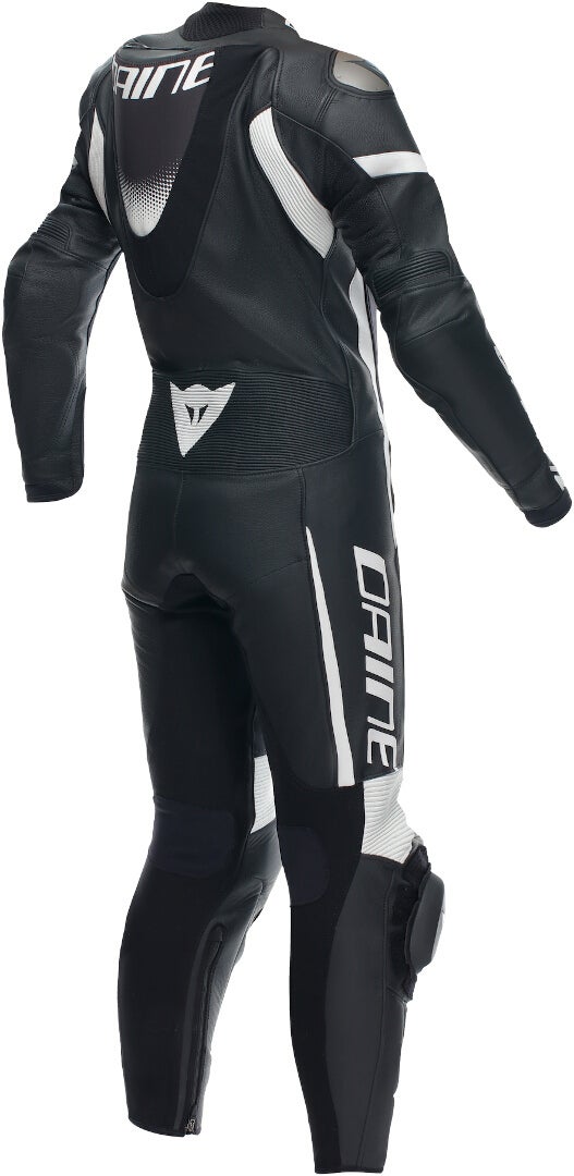 Dainese Grobnik Et stykke perforeret dame motorcykel læderdragt sort/sort/hvid 44 Figur 2